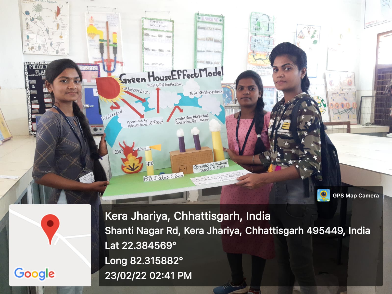 Science Model made by B.Sc. Final year Students 