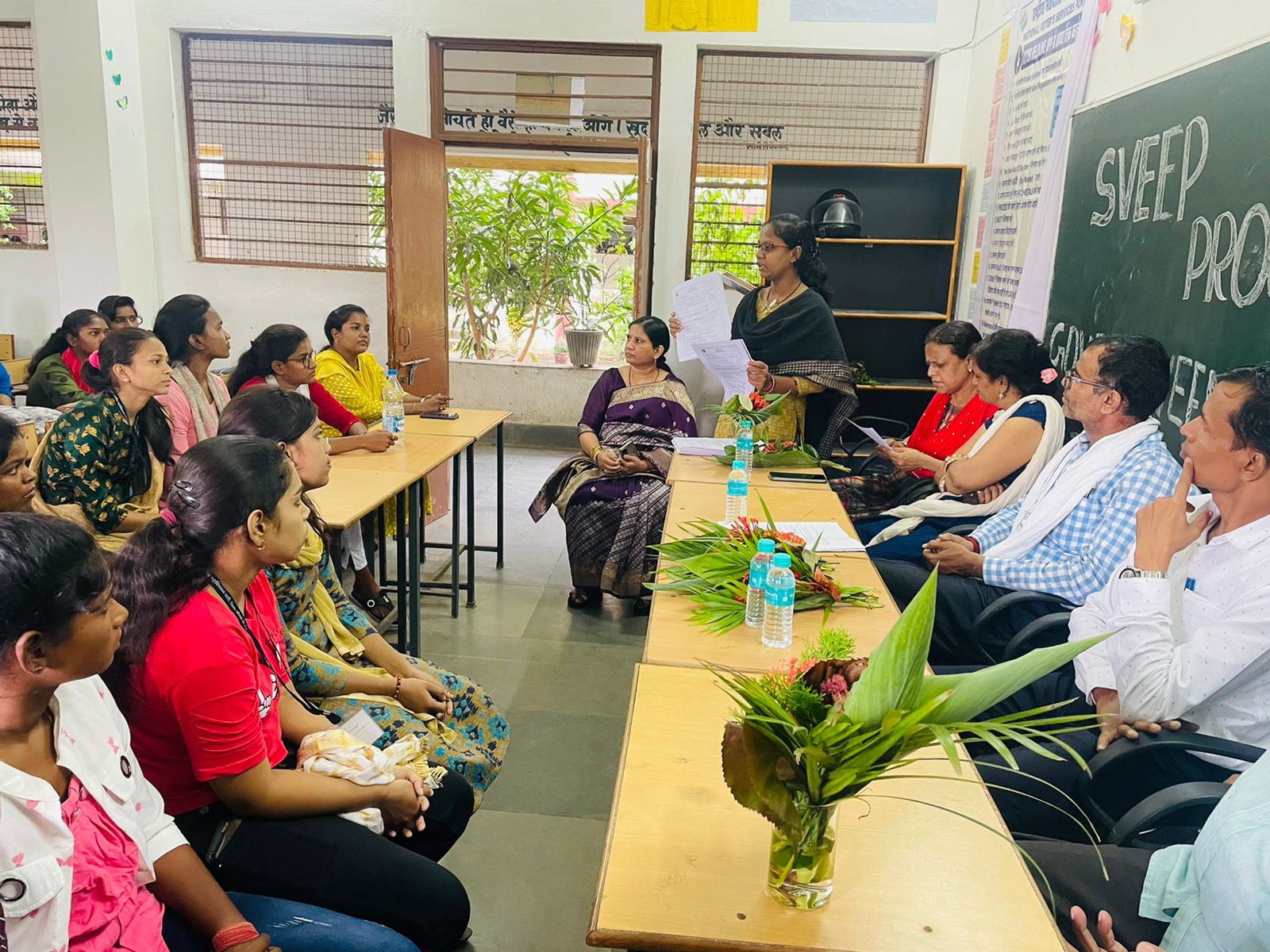 SVEEP 2022 के तहत मतदाता जागरूकता कार्यक्रम आयोजित किया गया ।