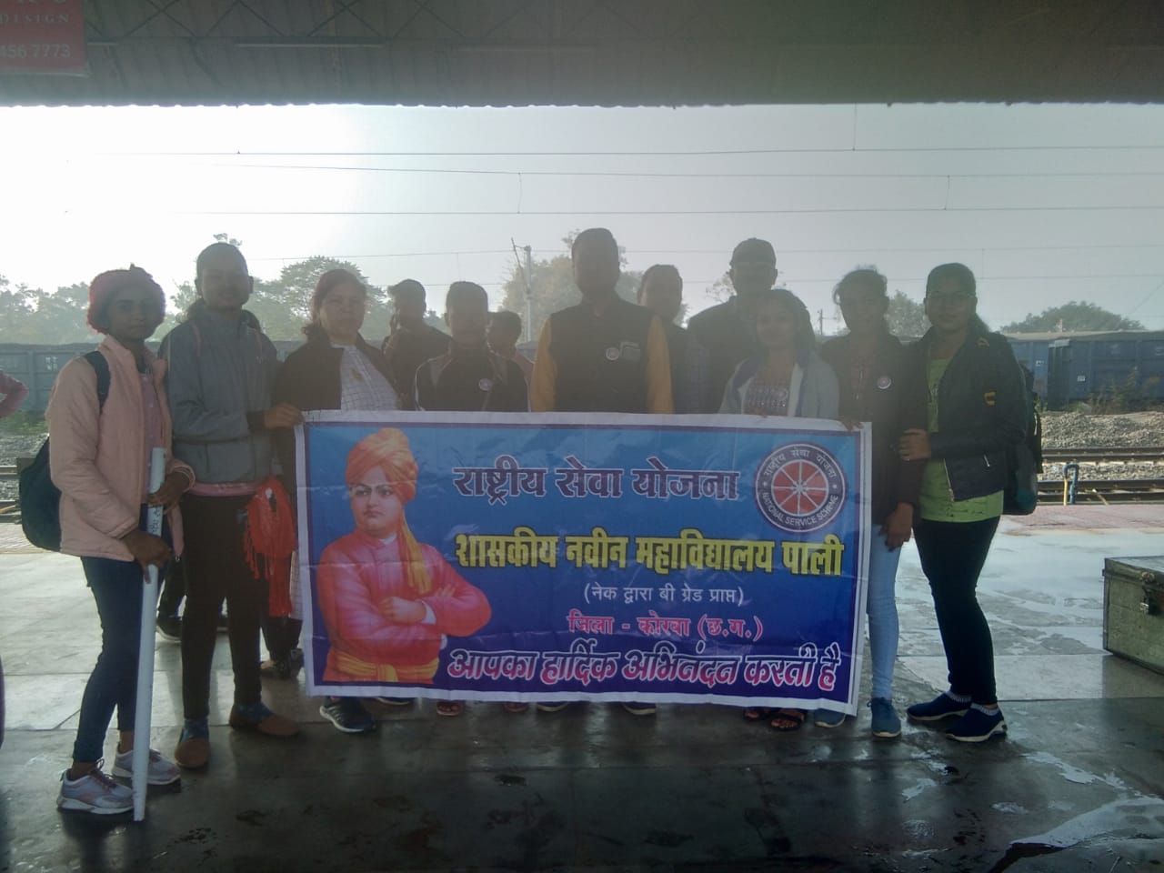 राज्य स्तरीय सात दिवसीय विषेश रा से यो शिविर के लिए कु. कामिनी श्याम का चयन हुआ।